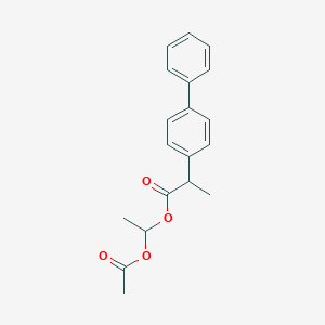 Chemical structure of Flurbiprofen impurity 7