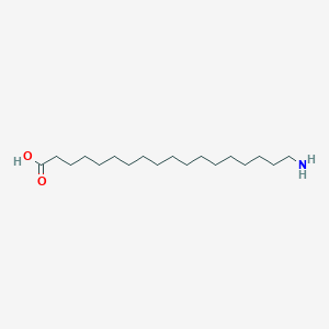 Chemical structure of 18-Aminooctadecanoic acid