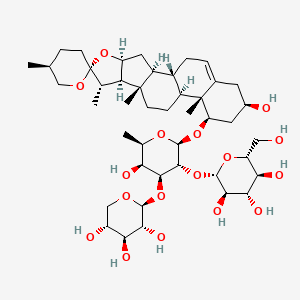 Chemical structure of 17-Hydroxy sprengerinin C