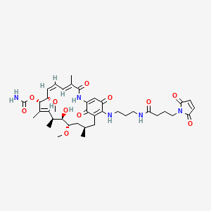 Chemical structure of 17-GMB-APA-GA