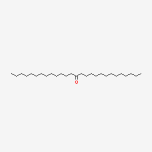 Chemical structure of 14-Heptacosanone