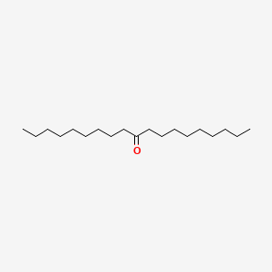 Chemical structure of 10-Nonadecanone