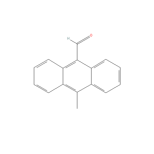Chemical structure of 10-Methylanthracene-9-carbaldehyde