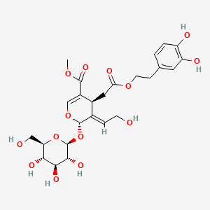 Chemical structure of 10-Hydroxyoleuropein