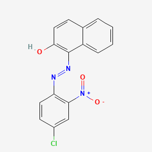 Chemical structure of Pigment Red 6