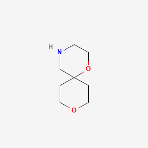 Chemical structure of 1,9-dioxa-4-azaspiro[5.5]undecane