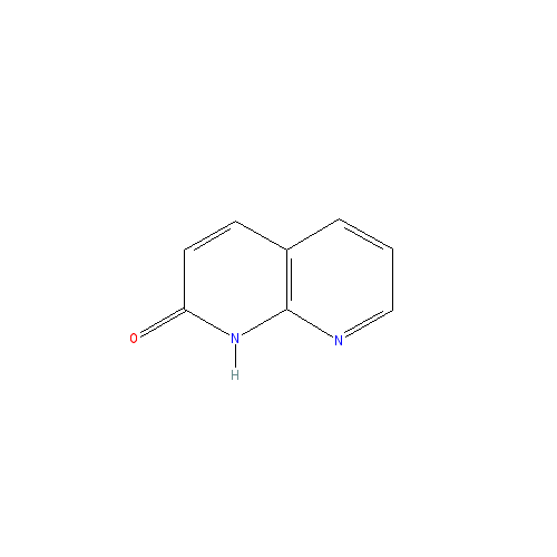 Chemical structure of 1,8-Naphthyridin-2(1H)-one
