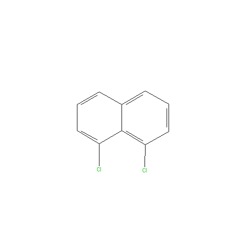 Chemical structure of 1,8-Dichloronaphthalene