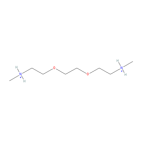 Chemical structure of 1,8-Bis(methylamino)-3,6-dioxaoctane