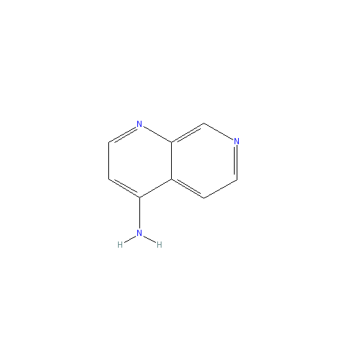 Chemical structure of 1,7-Naphthyridin-4-amine
