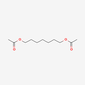 Chemical structure of 1,7-Diacetoxyheptane