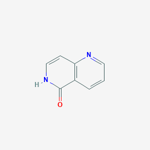Chemical structure of 1,6-Naphthyridin-5(6H)-one