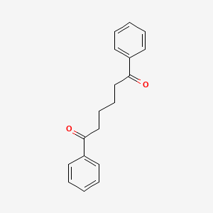 Chemical structure of 1,6-Diphenyl-1,6-hexanedione