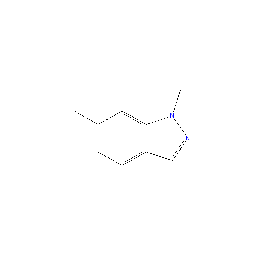 Chemical structure of 1,6-Dimethyl-1h-indazole