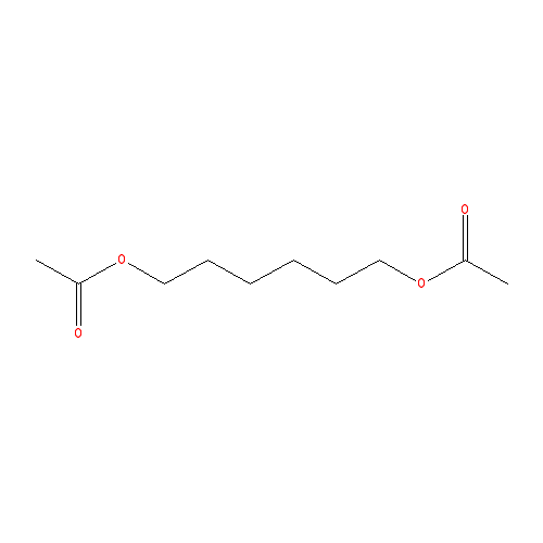 Chemical structure of 1,6-Diacetoxyhexane