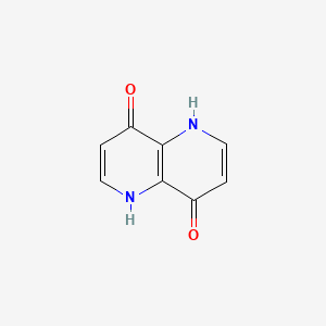 Chemical structure of 1,5-Naphthyridine-4,8-diol