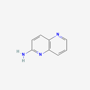 Chemical structure of 1,5-Naphthyridin-2-amine