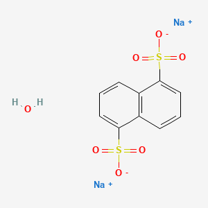 Chemical structure of 1,5-Naphthalenedisulfonic acid disodiuM salt hydrate