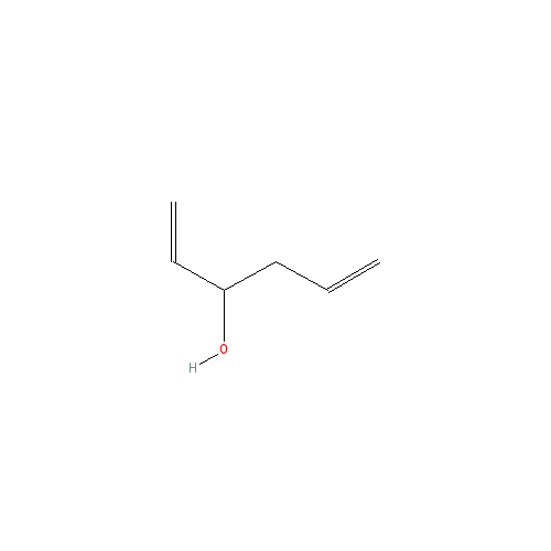 Chemical structure of 1,5-Hexadien-3-ol