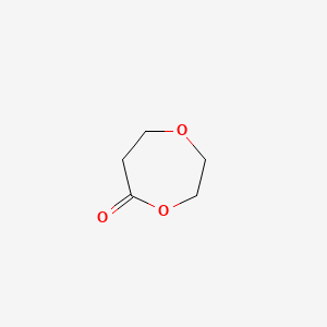 Chemical structure of 1,5-Dioxepan-2-one