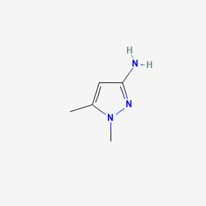 Chemical structure of 1,5-Dimethyl-1H-pyrazol-3-amine
