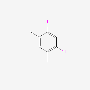 Chemical structure of 1,5-Diiodo-2,4-dimethylbenzene