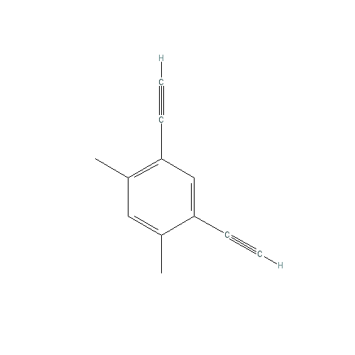 Chemical structure of 1,5-Diethynyl-2,4-dimethylbenzene