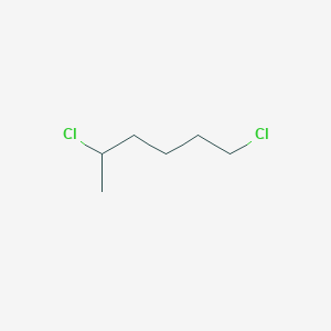 Chemical structure of 1,5-Dichlorohexane