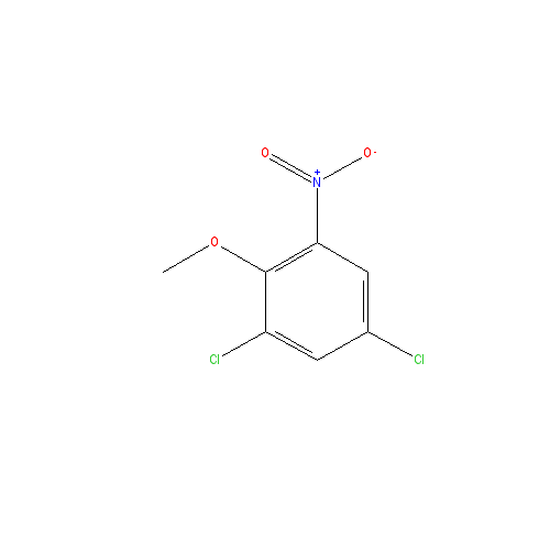 Chemical structure of 2,6-Dichloro-4-nitroanisole