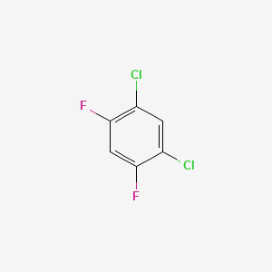 Chemical structure of 1,5-Dichloro-2,4-difluorobenzene