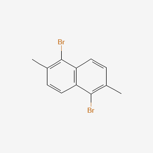 Chemical structure of 1,5-Dibromo-2,6-dimethylnaphthalene