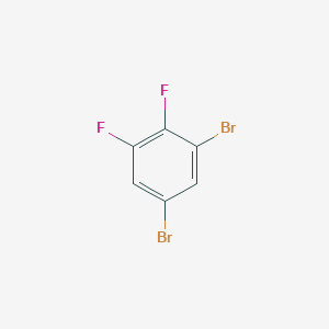Chemical structure of 1,5-Dibromo-2,3-difluorobenzene