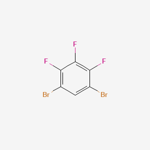 Chemical structure of 1,5-Dibromo-2,3,4-trifluorobenzene