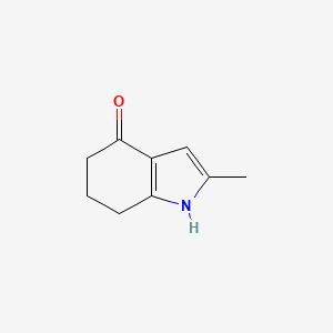 Chemical structure of 1,5,6,7-Tetrahydro-2-methyl-4H-indol-4-one