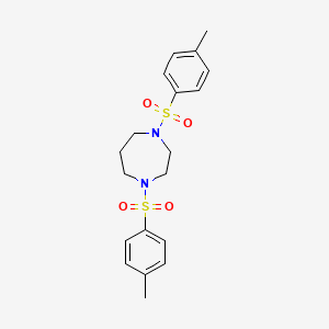 Chemical structure of 1,4-Ditosyl-1,4-diazepane
