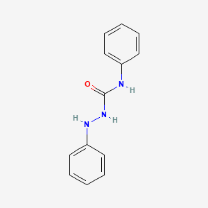 Chemical structure of 1,4-Diphenylsemicarbazide