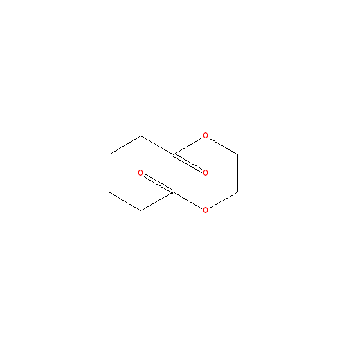 Chemical structure of 1,4-Dioxecane-5,10-dione