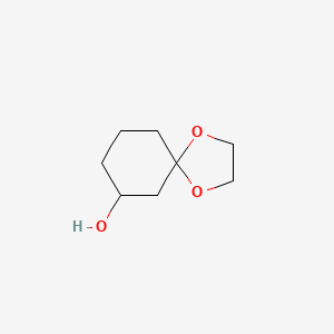 Chemical structure of 1,4-Dioxaspiro(4.5)decan-7-ol