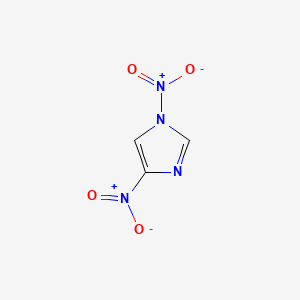 Chemical structure of 1,4-Dinitroimidazole