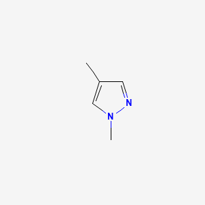 Chemical structure of 1,4-Dimethylpyrazole