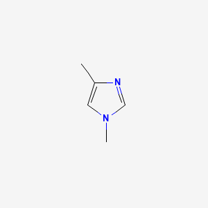 Chemical structure of 1,4-Dimethylimidazole