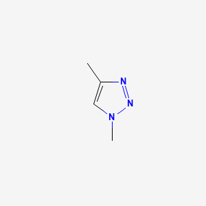 Chemical structure of 1,4-Dimethyl-1H-1,2,3-triazole