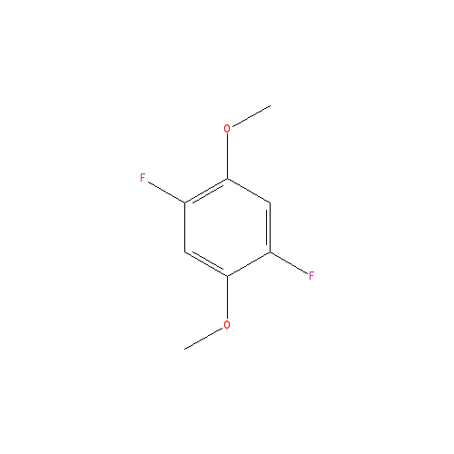 Chemical structure of 1,4-Difluoro-2,5-dimethoxybenzene
