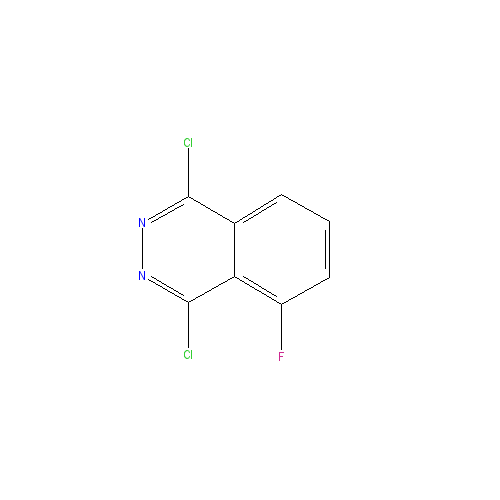Chemical structure of 1,4-Dichloro-5-fluorophthalazine
