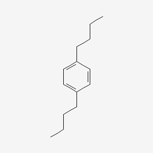 Chemical structure of 1,4-Dibutylbenzene