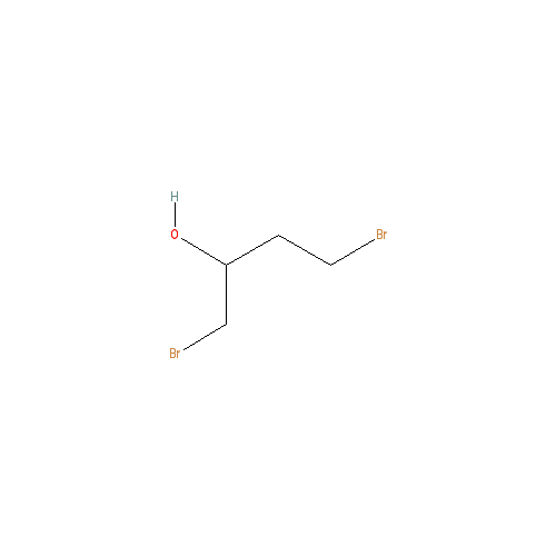 Chemical structure of 1,4-Dibromo-2-butanol