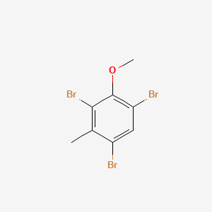 Chemical structure of 1,4-dibroMo-2-(2-broMoethoxy)benzene