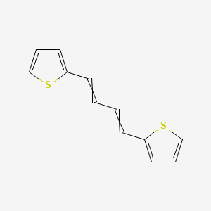 Chemical structure of 1,4-Di(2-thienyl)-1,3-butadiene