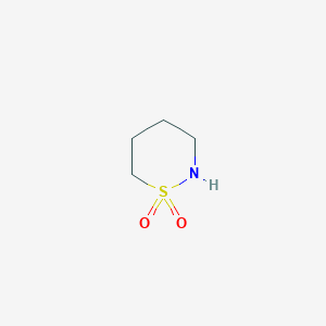 Chemical structure of 1,4-Butanesultam