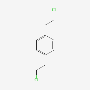 Chemical structure of 1,4-Bis(2-chloroethyl)benzene